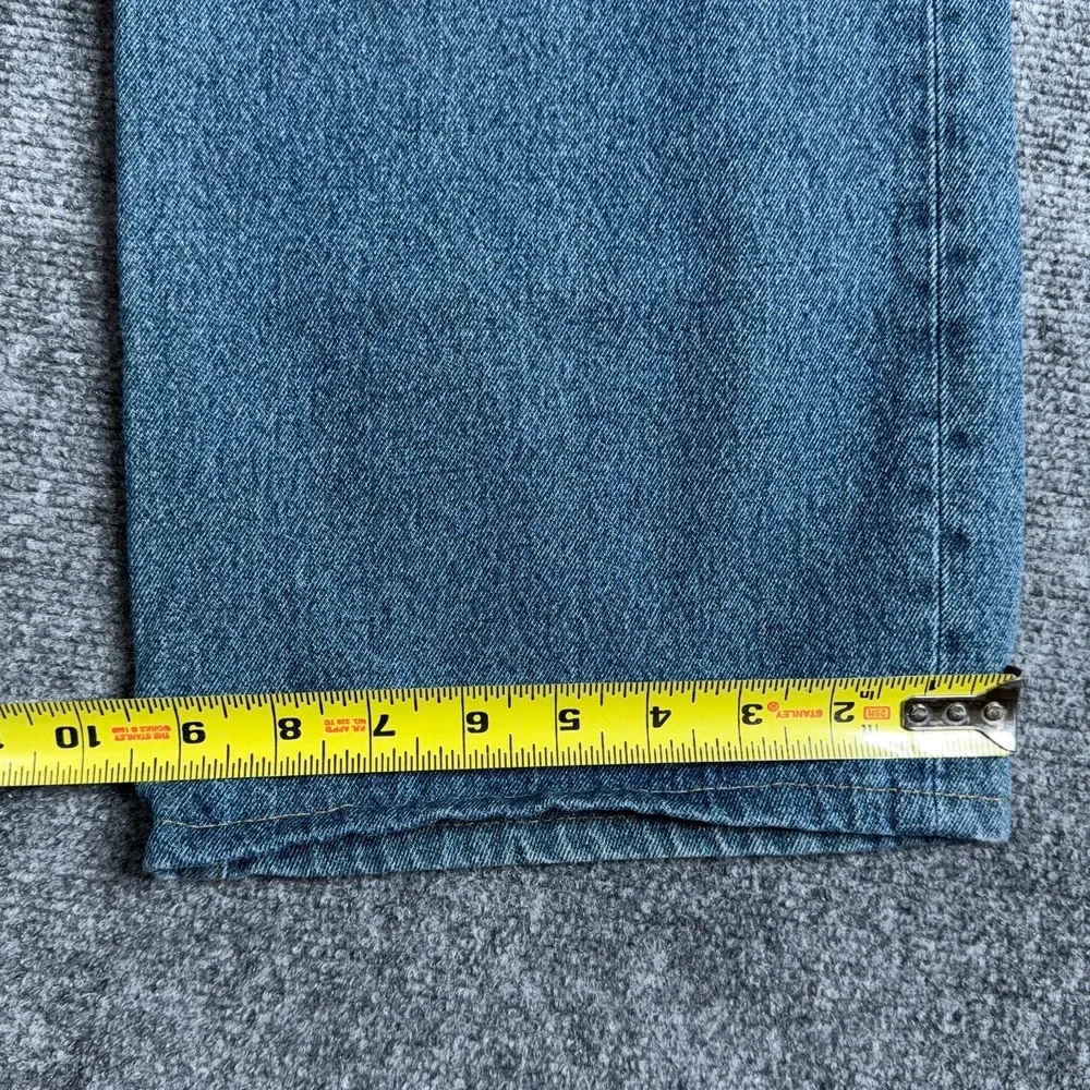 Duluth Trading Flex Ballroom Jeans Mens 40x30 Blue Relaxed Fit Straight Denim